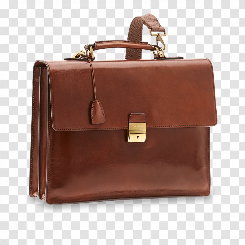 Briefcase Leather Handbag Satchel - Material - Bag Transparent PNG