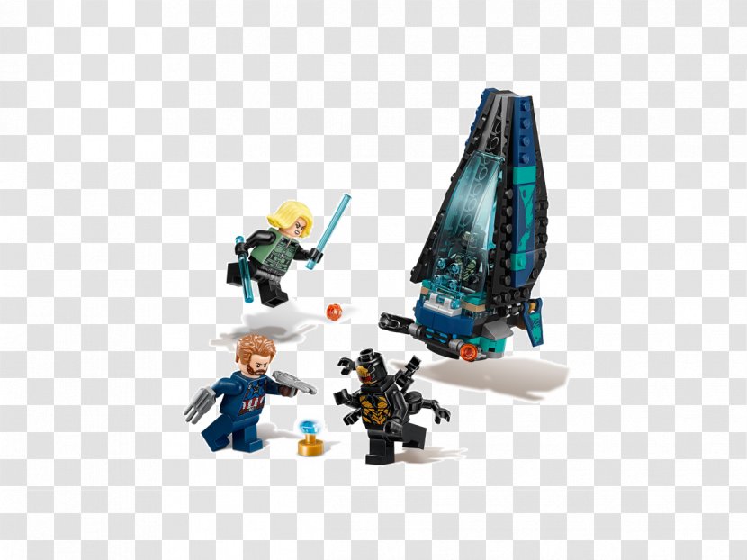 Lego Marvel Super Heroes Marvel's Avengers Captain America Black Widow LEGO Outrider Dropship Attack 76101 Building Kit - Figurine Transparent PNG
