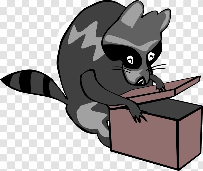 Cardboard Box Clip Art - Small To Medium Sized Cats - Rocket Raccoon Transparent PNG