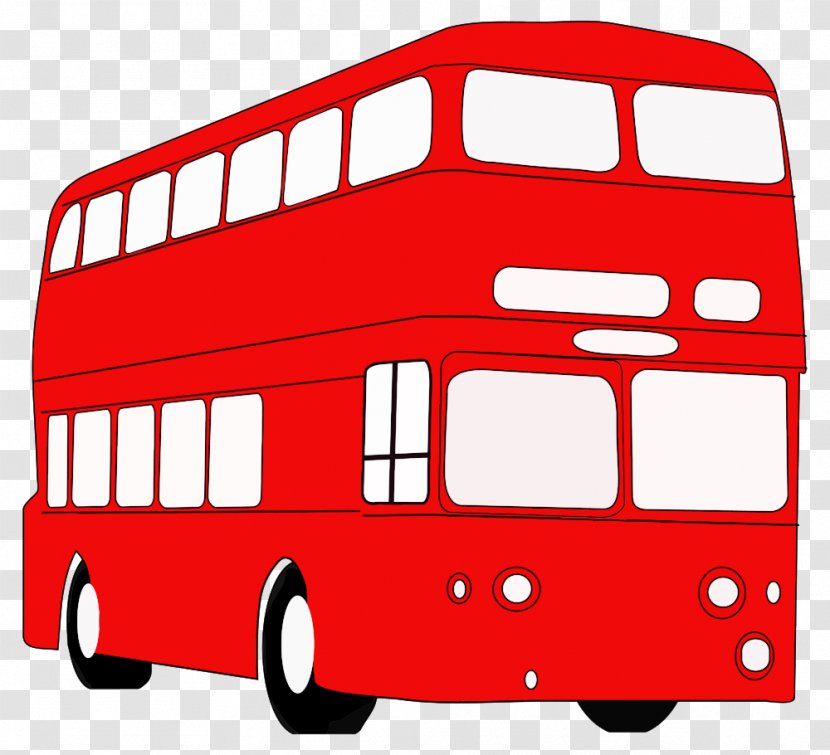Double-decker Bus AEC Routemaster London Buses Clip Art - Double Decker - Clipart Transparent PNG