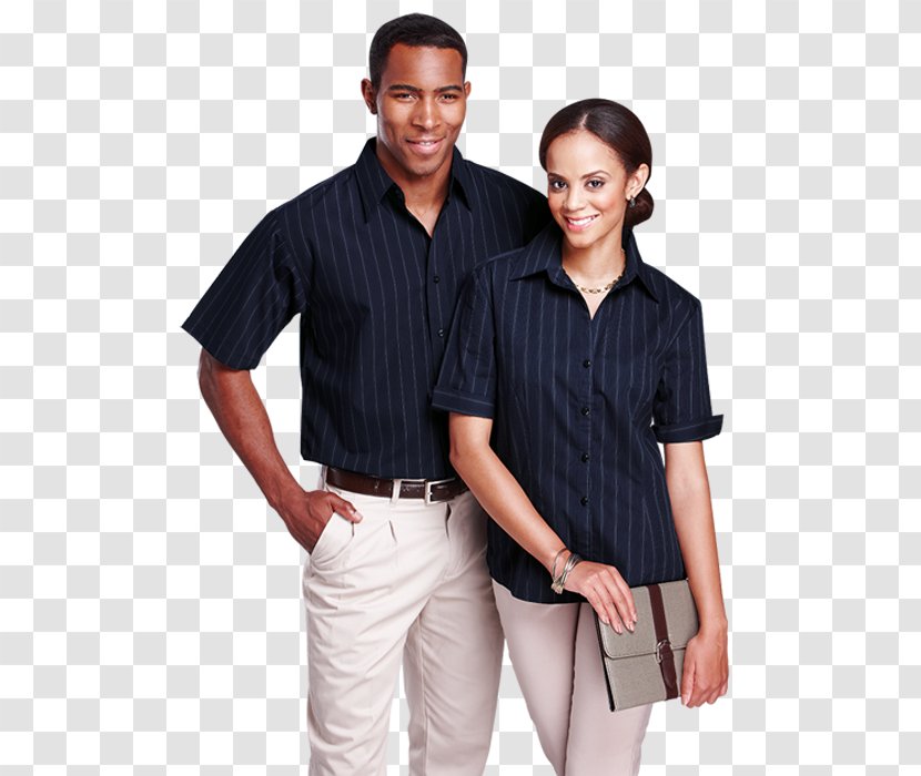 T-shirt Dress Shirt Polo Collar - Standing Transparent PNG