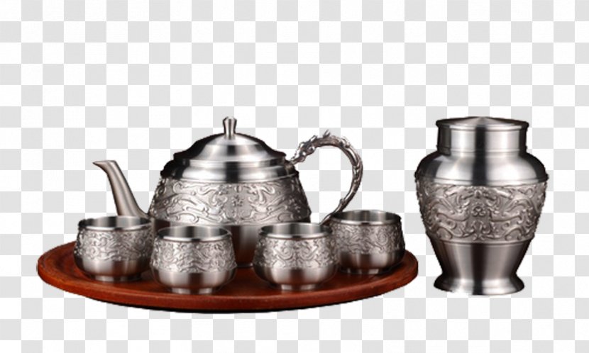 Teapot Jug Mug Metal - Tea - TS988 Xianglong Set Transparent PNG