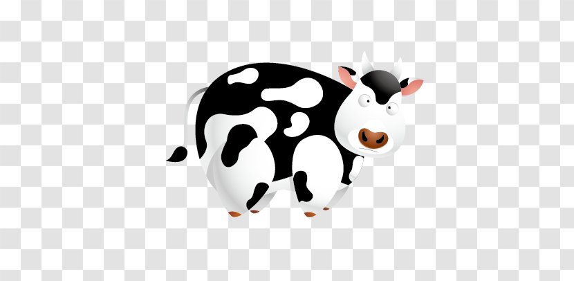 Dairy Cattle Cartoon - Cow Transparent PNG
