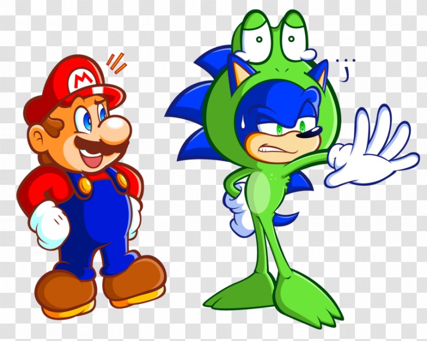 Sonic The Hedgehog Mario & At Olympic Games Amy Rose London 2012 - Organism - Swim Man Transparent PNG