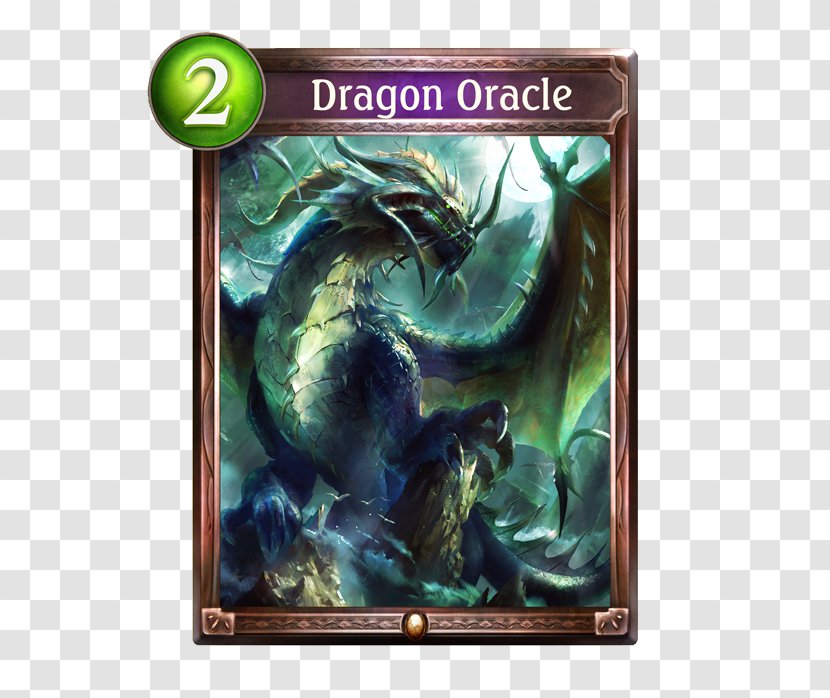 Shadowverse Dragon Playing Card Legendary Creature Oracle Transparent PNG