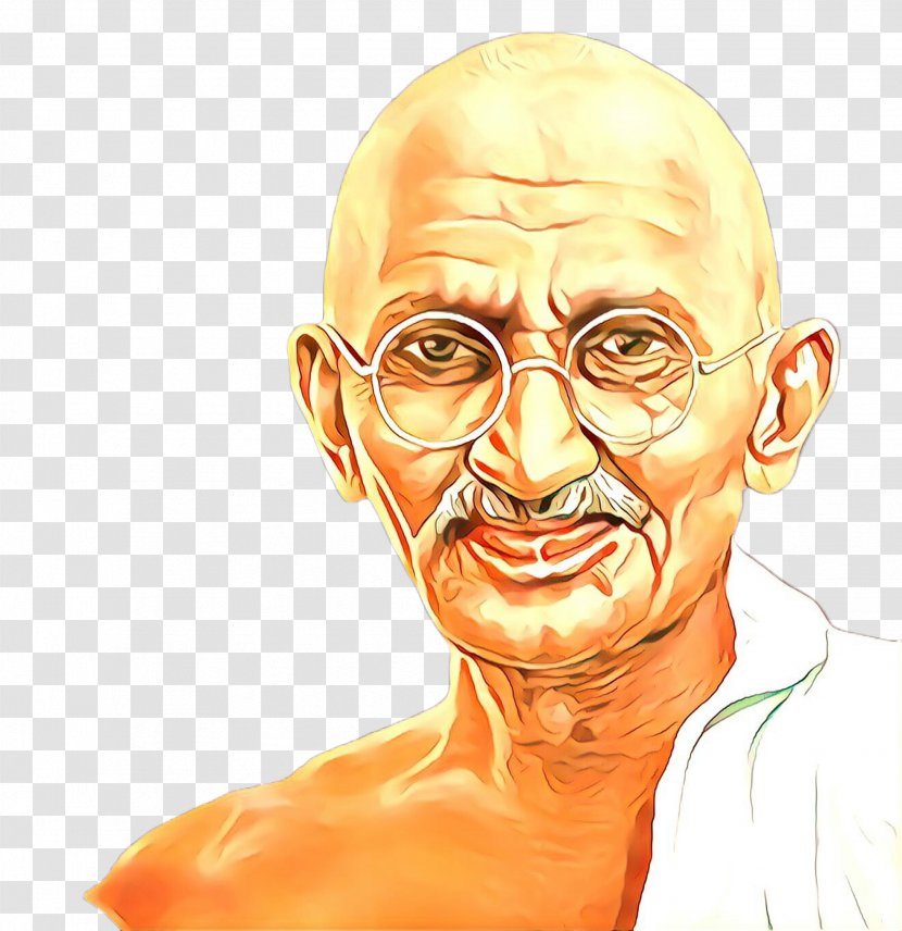 Mahatma Gandhi - Person - Jaw Human Transparent PNG