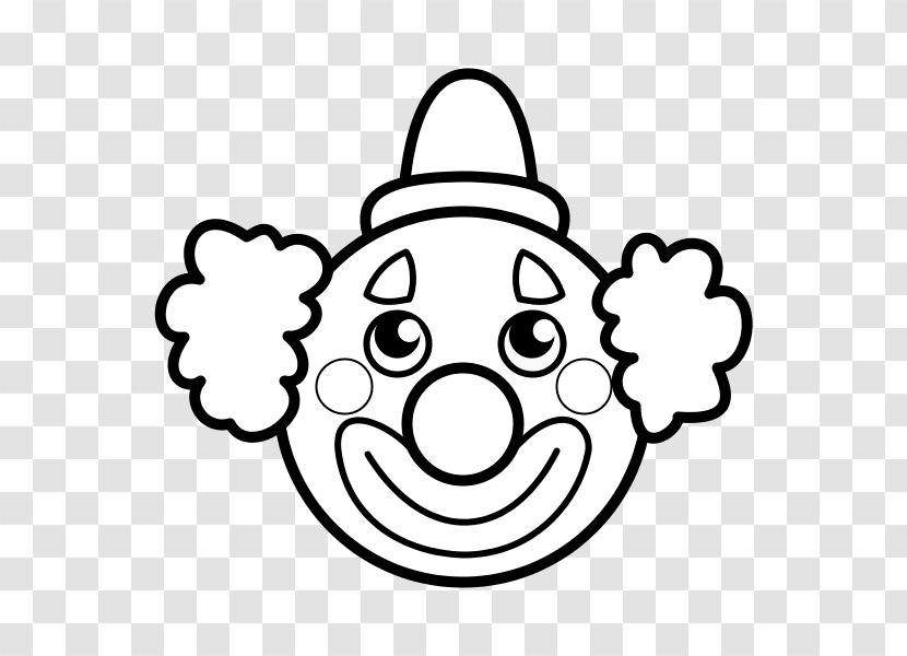 Evil Clown Coloring Book Drawing Joker  Circus  Ben Transparent PNG