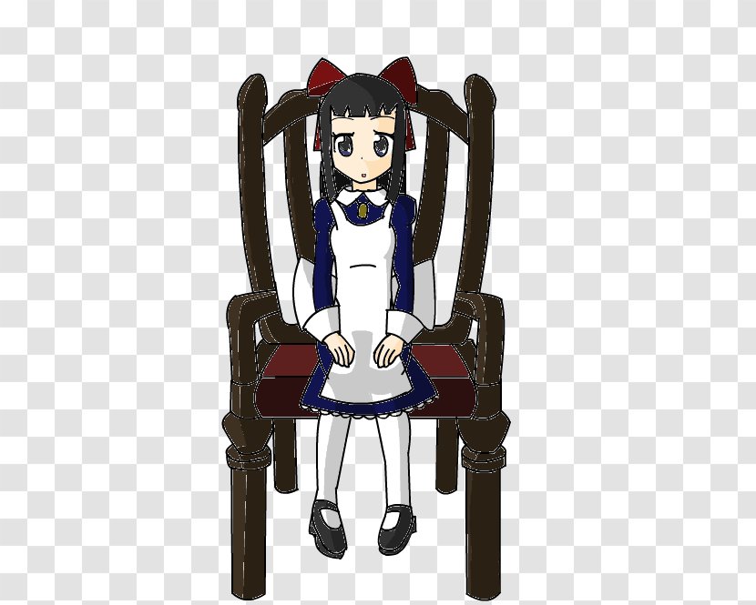 Chair Cartoon Character Figurine - Furniture Transparent PNG