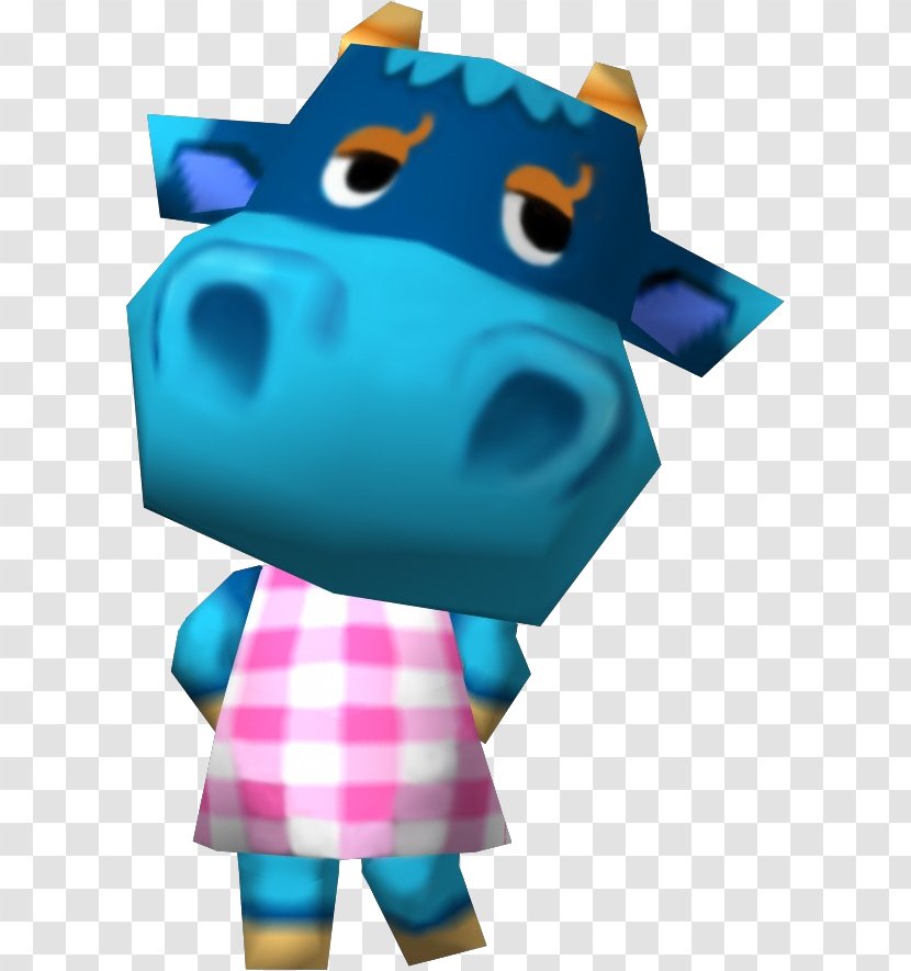 Animal Crossing: Wild World Taurine Cattle Wiki - Blue Transparent PNG