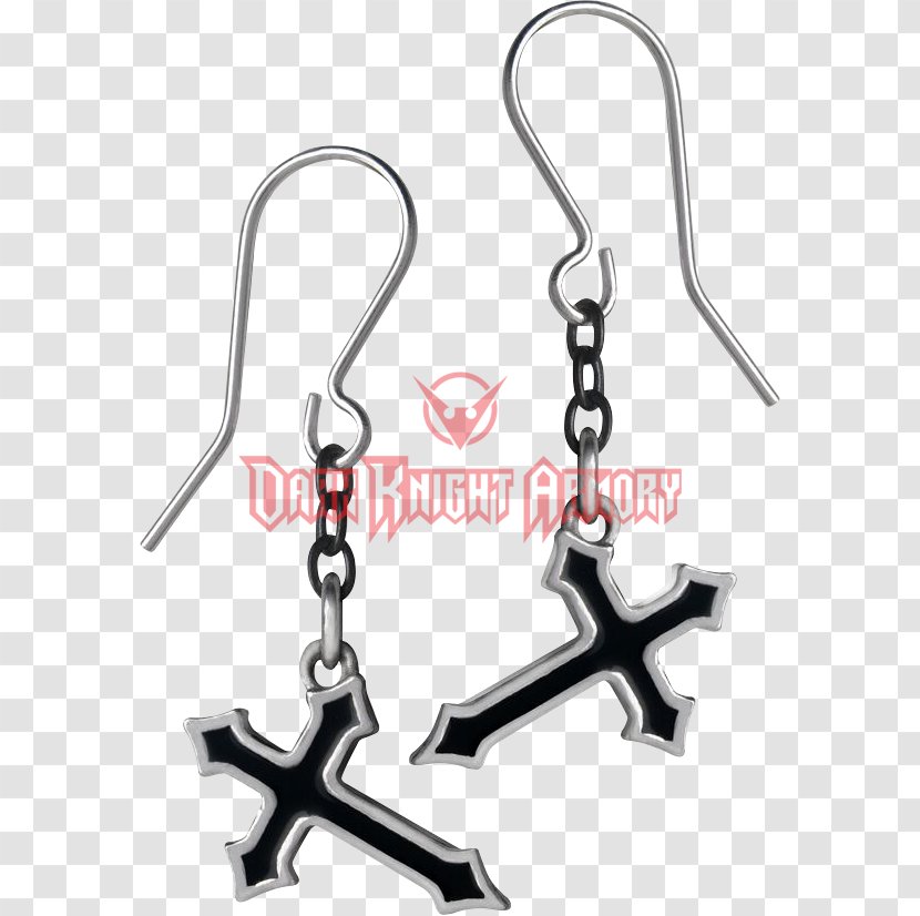 Earring Cross Necklace Jewellery Transparent PNG