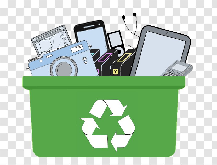 Recycling Bin MyGreenElectronics - Electronic Waste Transparent PNG