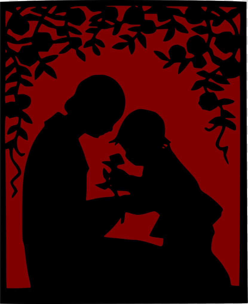 Mother Child Silhouette Clip Art Transparent PNG
