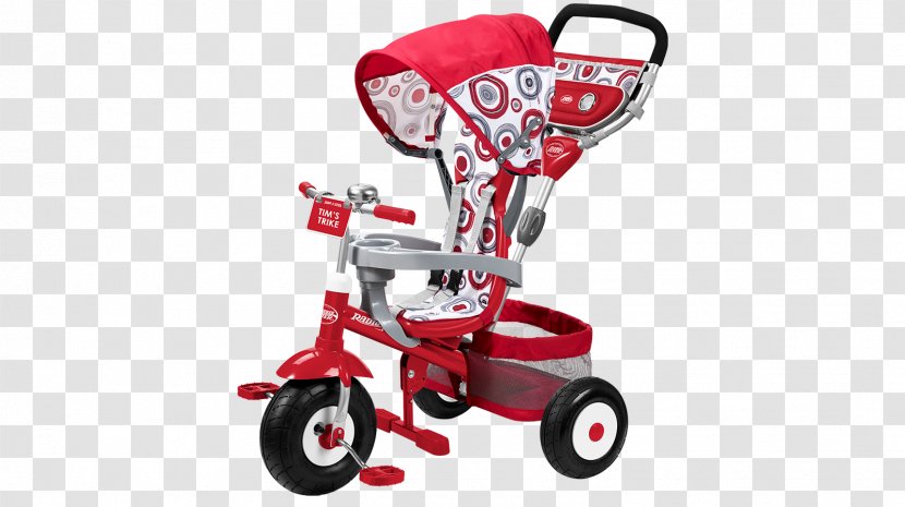 Tricycle Radio Flyer Bicycle Toy Child - Wagon Transparent PNG