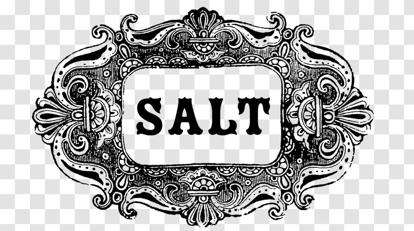 Clip Art Salt Water Taffy Sugar Label - Emblem - One Frame Signs Transparent PNG