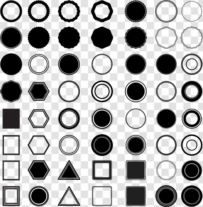 Vector Graphics Euclidean Illustration Image - Symmetry - Circle Background Transparent PNG