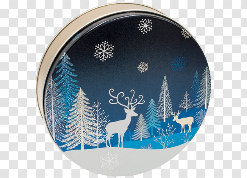 Reindeer Cobalt Blue Christmas Ornament Day Transparent PNG