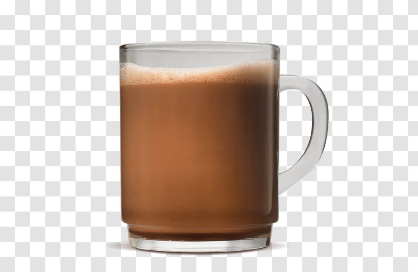 Latte Cappuccino Milkshake Hot Chocolate Hamburger - Chocolat Transparent PNG