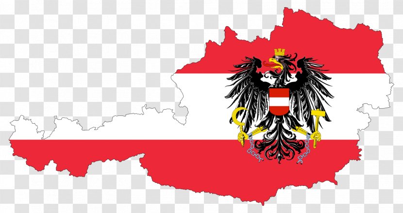 Flag Of Austria Globe Vector Map - Fictional Character - Arm Transparent PNG
