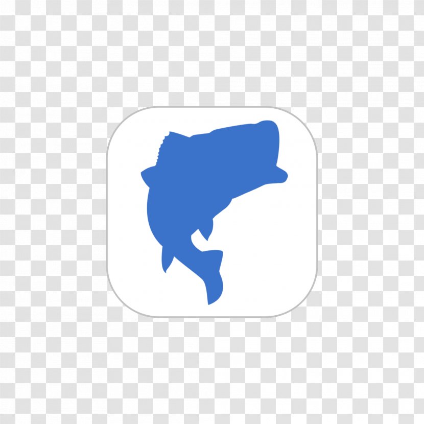 Cobalt Blue Logo Silhouette Font - Portfolio Transparent PNG