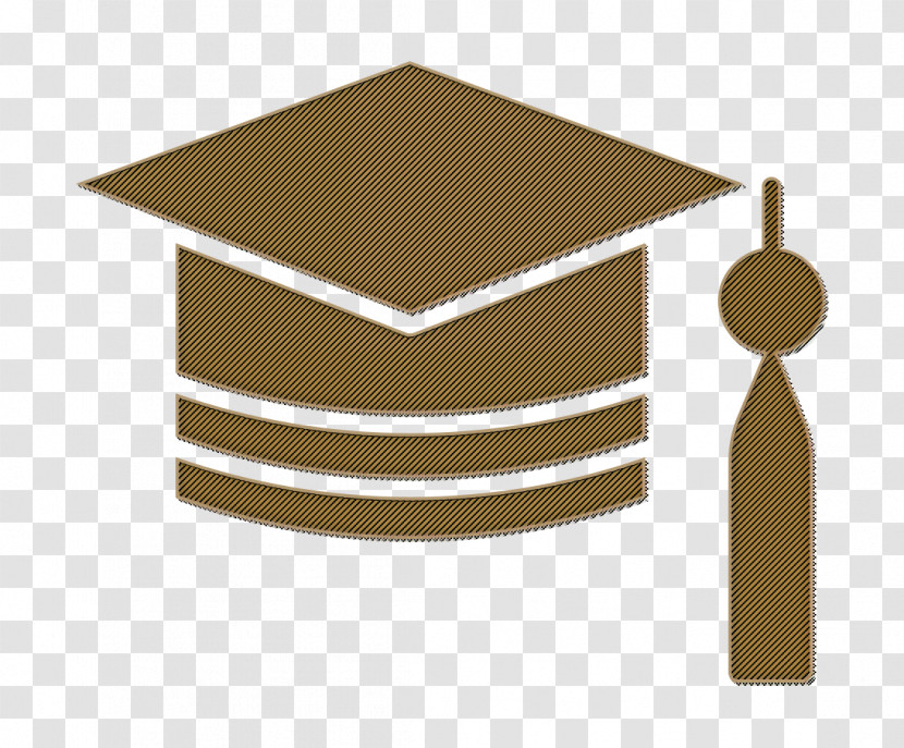 School Icon Mortarboard Icon Transparent PNG