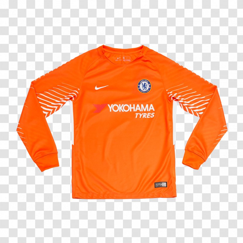 Chelsea F.C. Premier League T-shirt Kit Jersey - Orange Transparent PNG