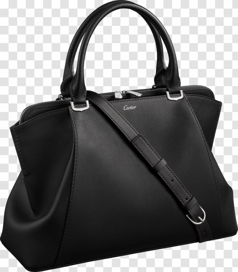 Handbag Cartier Tote Bag Leather - Hand Luggage Transparent PNG
