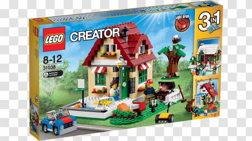 LEGO 31038 Creator Changing Seasons Toy Amazon.com Lego Minifigure - Block Transparent PNG