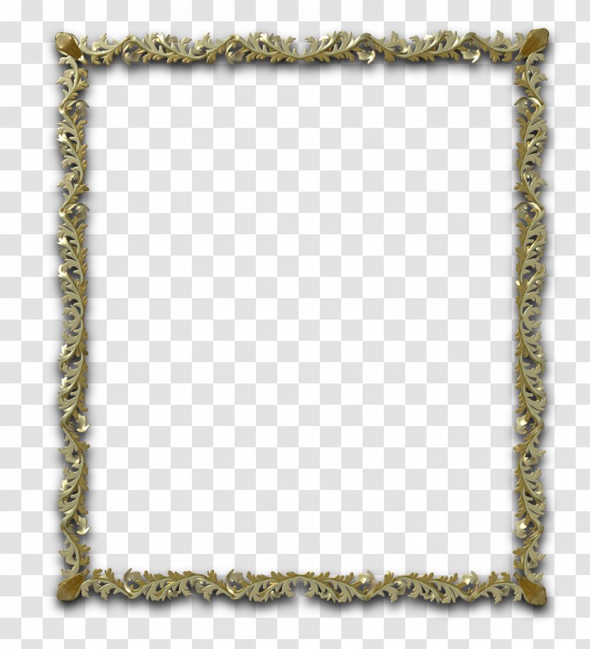 Picture Frames Rectangle - Chain - Chai Transparent PNG