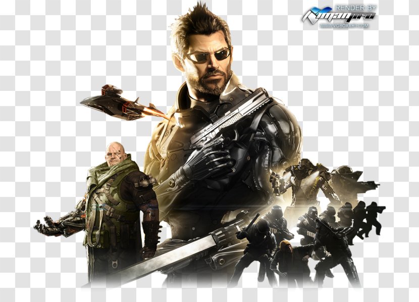 Deus Ex: Mankind Divided Human Revolution Clip Art - Action Figure - Ex Go Transparent PNG