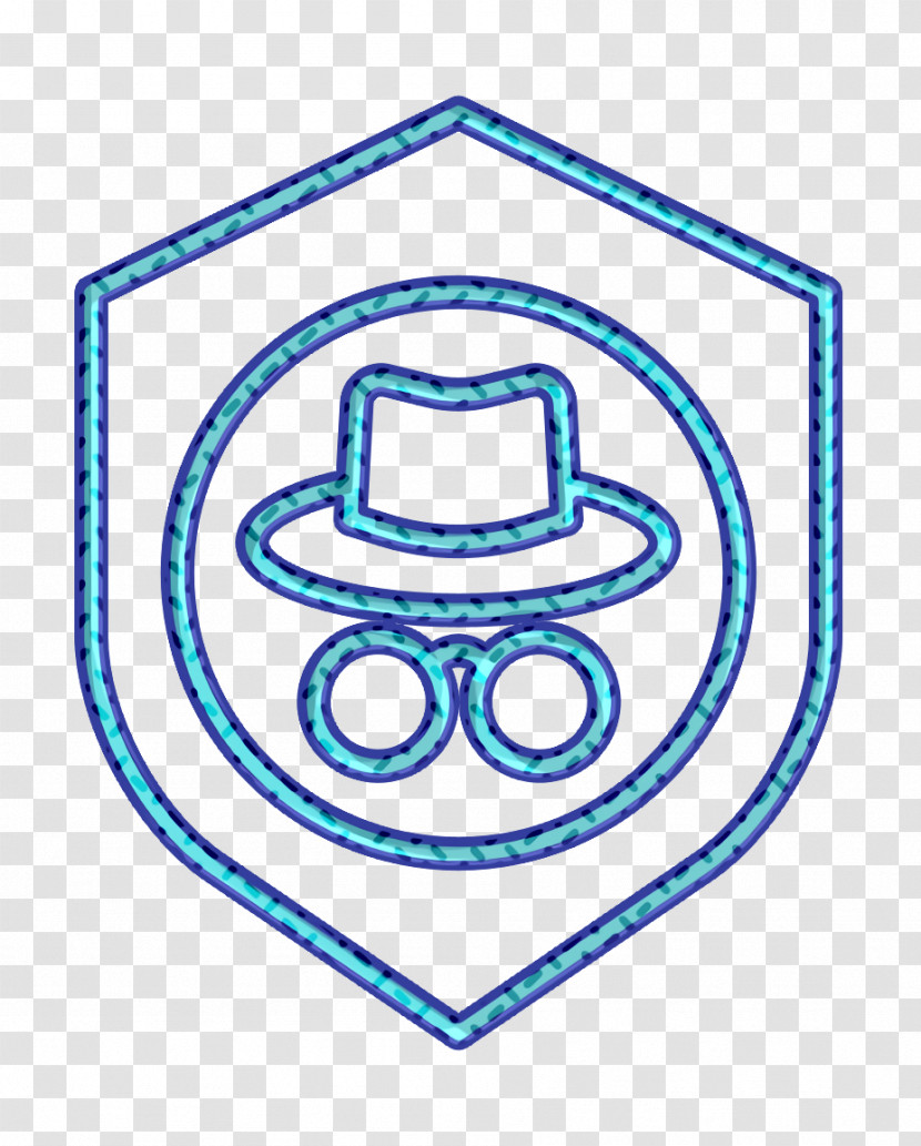 Shield Icon Cyber Icon Hacker Icon Transparent PNG