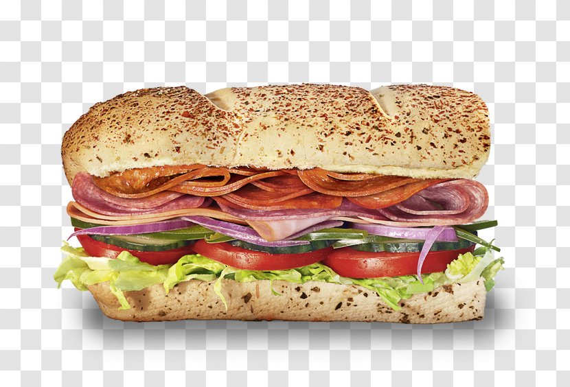 Ham And Cheese Sandwich Submarine Breakfast Fast Food BLT - Recipe - Bread Transparent PNG