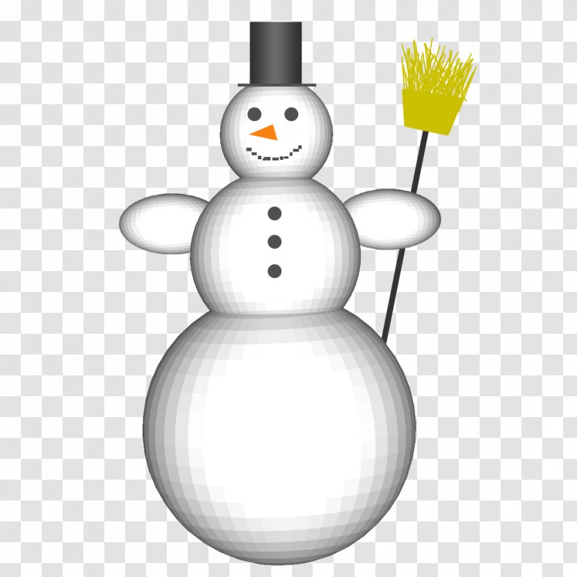 Tree The Snowman Clip Art - Christmas Ornament Transparent PNG