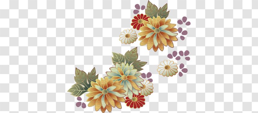 Art Clip - Chrysanths Transparent PNG