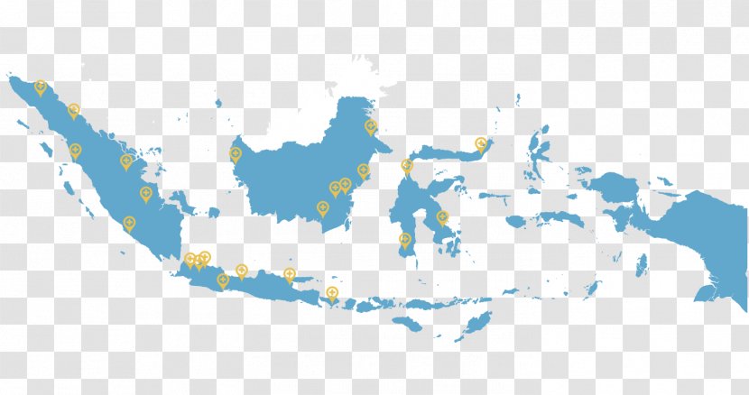 Flag Of Indonesia Map Clip Art - Water Transparent PNG
