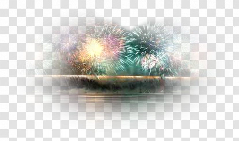 Fireworks Desktop Wallpaper Artificier Water - Flower Transparent PNG