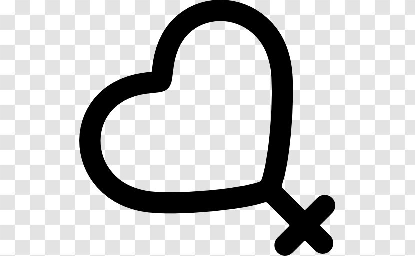 Gender Symbol Sign Female Heart - Area Transparent PNG
