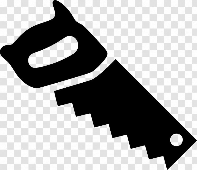 Hand Tool Saws Knife Blade - Black Transparent PNG