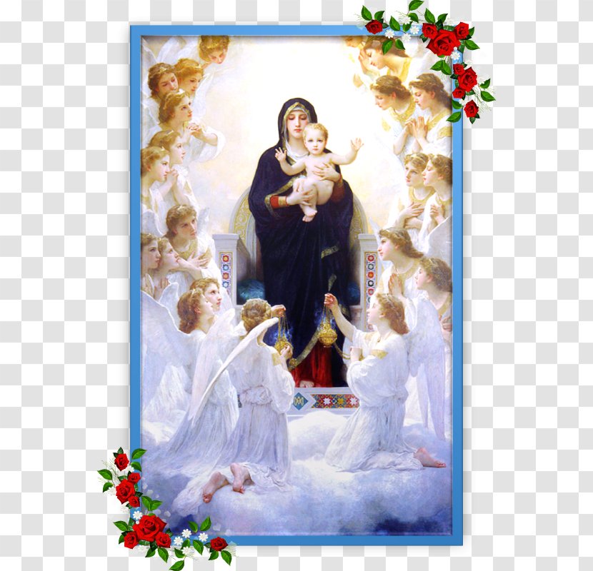 Madonna And Child Christian Angelology The Virgin With Angels Art - Archangel - Angel Transparent PNG