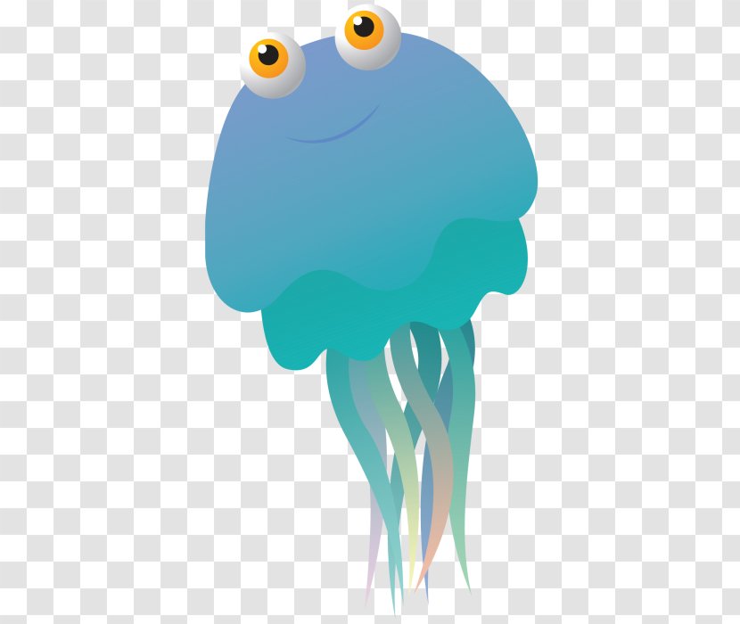 Jellyfish Clip Art - Marine Biology - Aquatic Animal Transparent PNG
