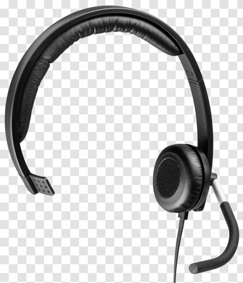 Headphones Headset Logitech H650e Monaural - Audio Transparent PNG