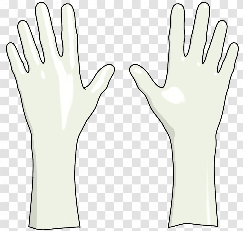 Thumb Hand Model Glove Art Transparent PNG