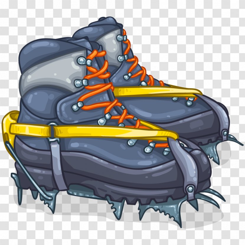 Mountaineering Boot Climbing Sneakers Hiking - Belay Rappel Devices - Expedition Transparent PNG