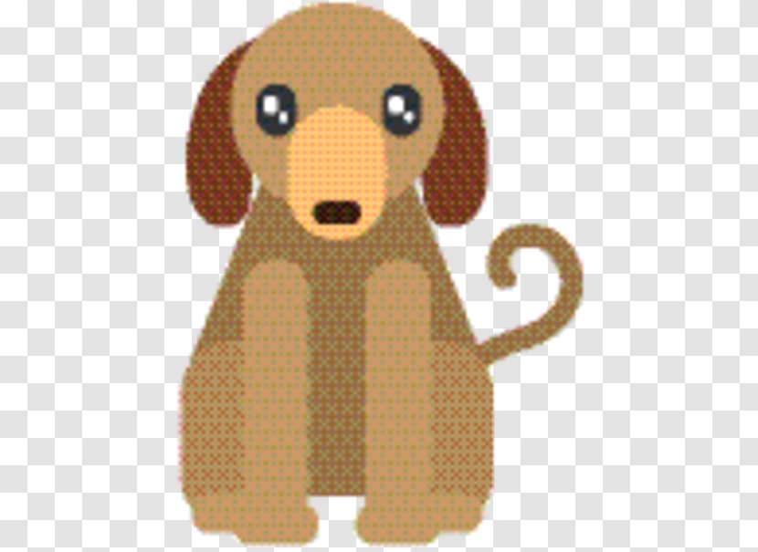 Cartoon Dog - Brown - Fawn Transparent PNG