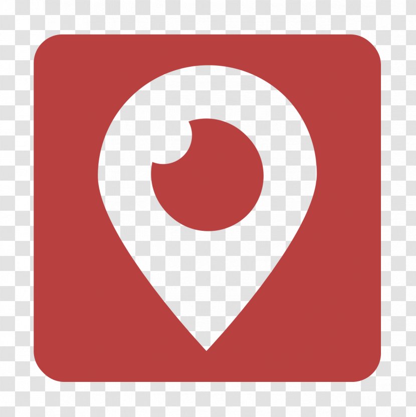Media Icon Network Periscope - Heart Symbol Transparent PNG