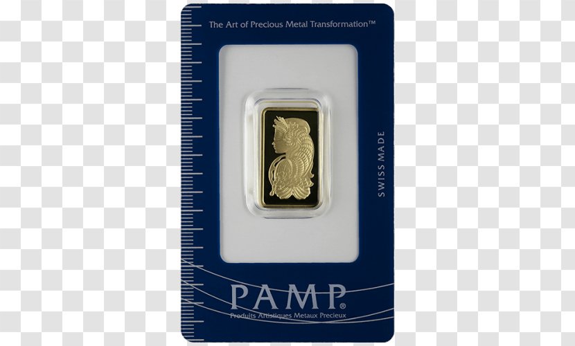 Gold Bar PAMP Bullion As An Investment - Precious Metal - Grame Transparent PNG