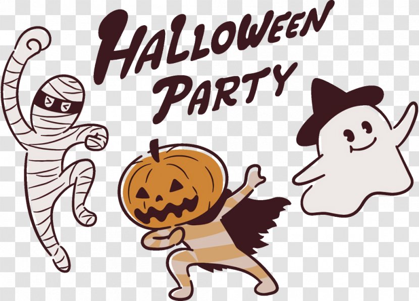 Halloween Font Happy - Logo Animation Transparent PNG