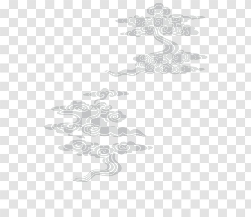 White Black Angle Pattern - And - Ancient Storm Totem Transparent PNG