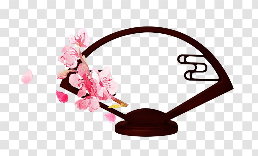 Hand Fan Image China Download - Petal - Decoration Products Transparent PNG