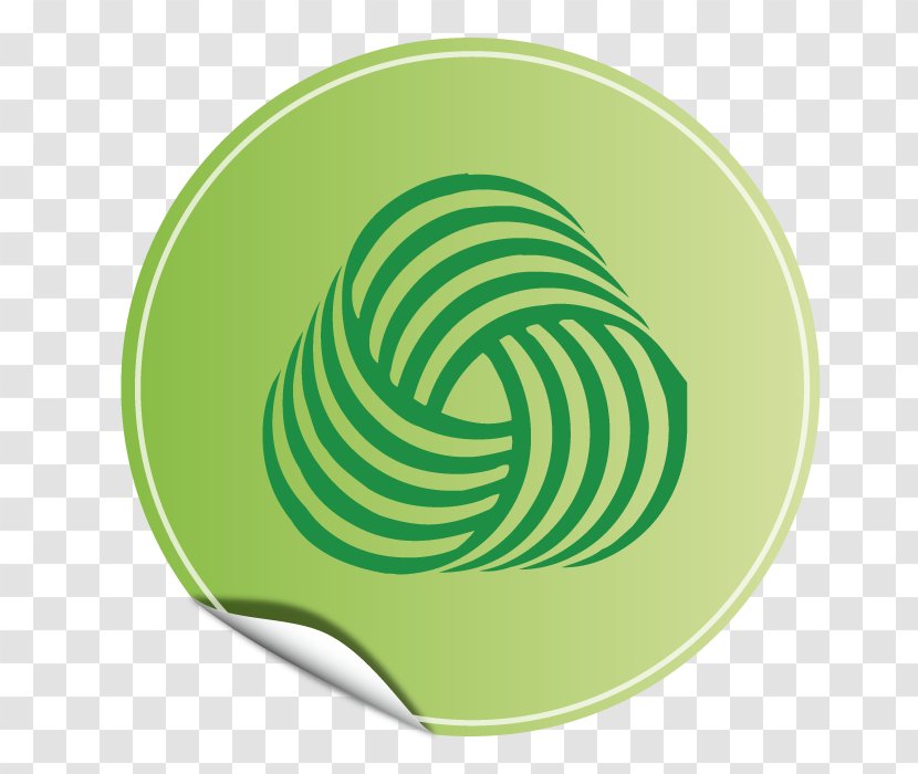 Merino Woolmark Symbol Logo - Round Green Circle Transparent PNG