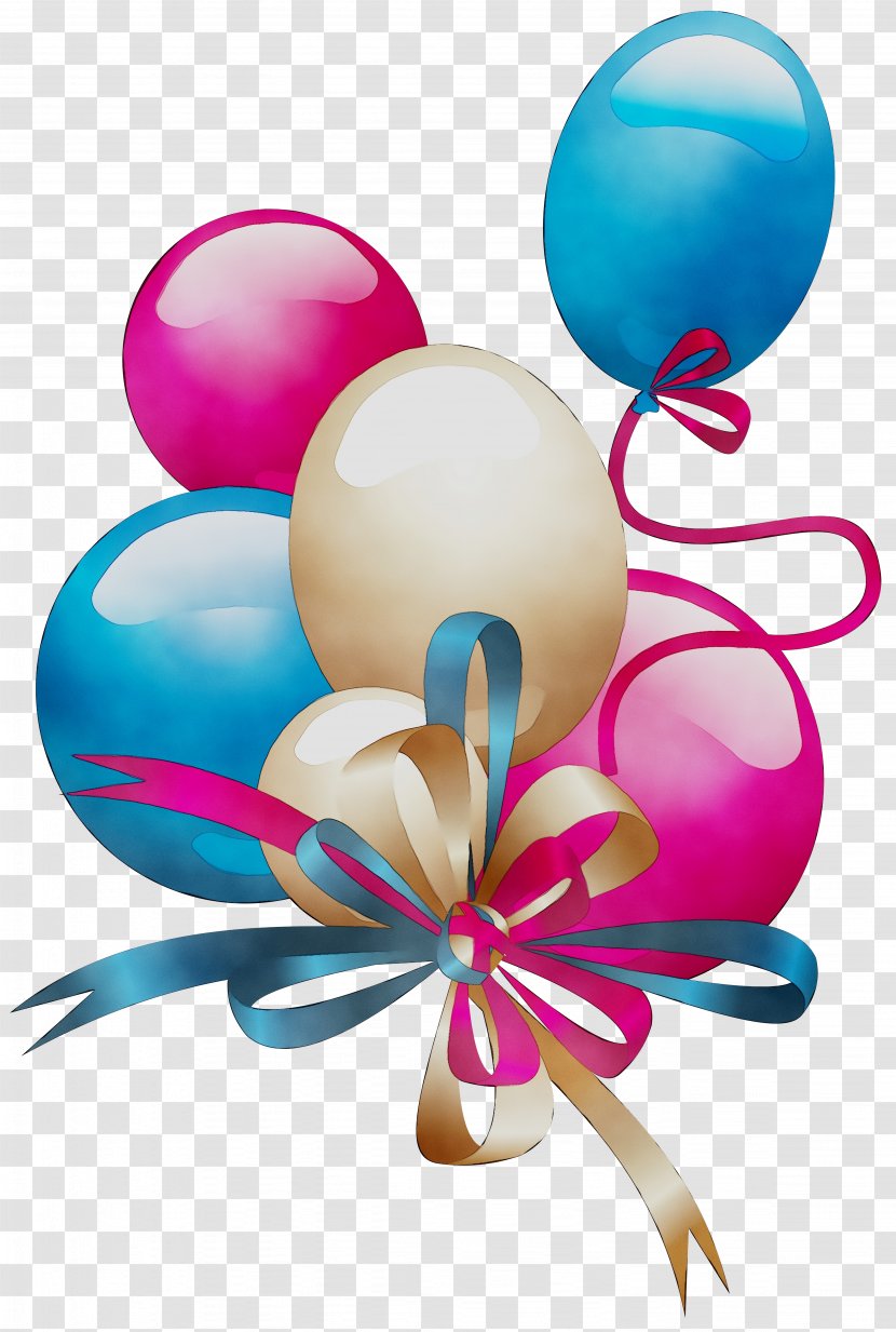 Toy Balloon Birthday Party - Greeting Note Cards Transparent PNG